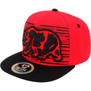 TOP LEVEL : CALI BEAR | Front-raised High Quality Embroidery Design Snapback Cap