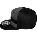 TOP LEVEL : CALI BEAR | Hexagon Felt Patch Design Snapback Cap