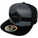 TOP LEVEL : CALI BEAR | Hexagon Felt Patch Design Snapback Cap