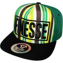 TOP LEVEL : FINESSE | Front-raised FINESSE Verbiage Design Snapback Cap