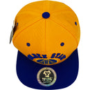 TOP LEVEL : GOLDEN STATE | Verbiage Design with Embroidered Felt Patch Design Snapback Cap
