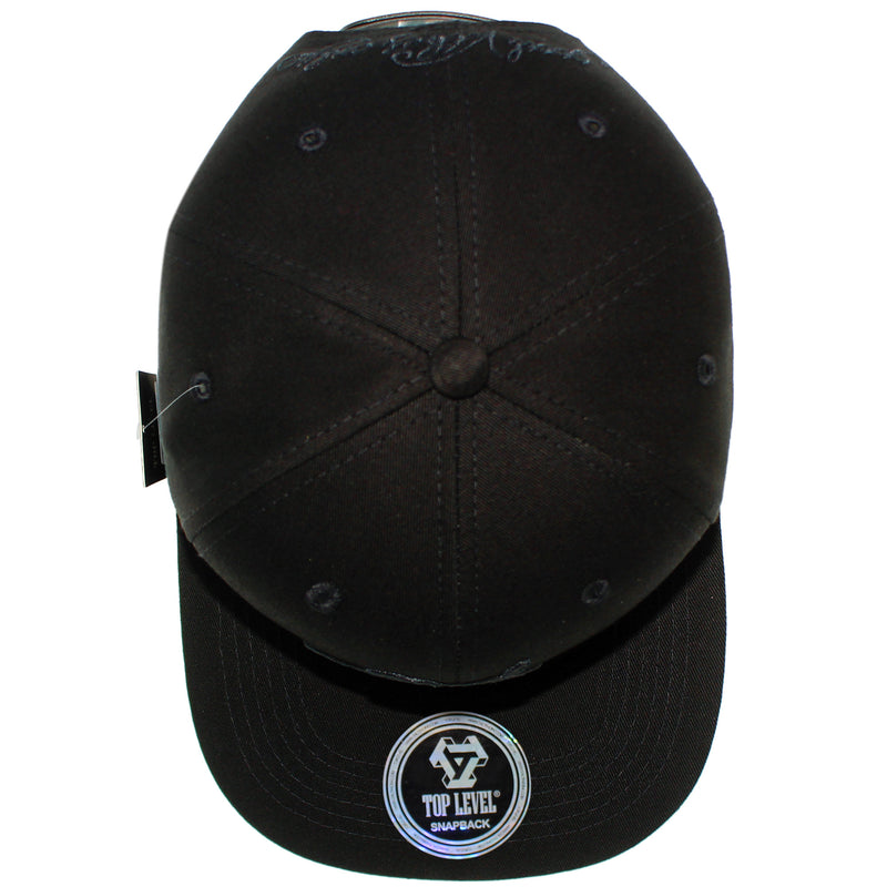 TOP LEVEL : GOOD VIBES ONLY | Aloha Hand Sign Design Snapback Cap