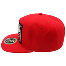 TOP LEVEL : GOOD VIBES | Iridescent Heat Transfer Vinyl Patch Design Snapback Cap