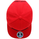 TOP LEVEL : GOOD VIBES | Iridescent Heat Transfer Vinyl Patch Design Snapback Cap