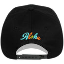 TOP LEVEL : HAWAII | Aloha Hand Sign with Flowers Embroidery Design Snapback Cap