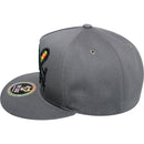 TOP LEVEL : HAWAII | Aloha Hand Sign with Flowers Embroidery Design Snapback Cap