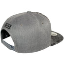 TOP LEVEL : ALOHA | Front-raised Verbiage Embroidery with Flowers Print Design Snapback Cap