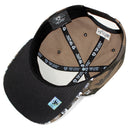 TOP LEVEL : HUSTLE | Two Layers Rubber Patch Design Snapback Cap