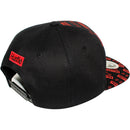 TOP LEVEL : HUSTLE | Two Layers Rubber Patch Design Snapback Cap