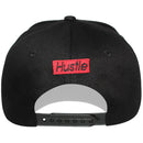 TOP LEVEL : HUSTLE | Two Layers Rubber Patch Design Snapback Cap