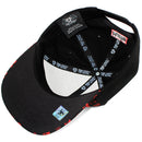 TOP LEVEL : HUSTLE | Two Layers Rubber Patch Design Snapback Cap