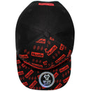 TOP LEVEL : HUSTLE | Two Layers Rubber Patch Design Snapback Cap