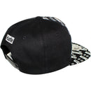 TOP LEVEL : HUSTLE | Two Layers Rubber Patch Design Snapback Cap