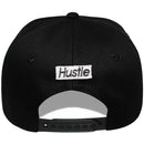 TOP LEVEL : HUSTLE | Two Layers Rubber Patch Design Snapback Cap