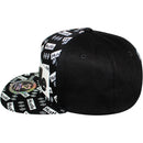 TOP LEVEL : HUSTLE | Two Layers Rubber Patch Design Snapback Cap