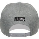 TOP LEVEL : HUSTLE | Two Layers Rubber Patch Design Snapback Cap