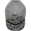 TOP LEVEL : HUSTLE | Two Layers Rubber Patch Design Snapback Cap