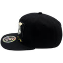 TOP LEVEL : HUSTLE | HU$TLE Dollar Bills Embroidery with Cotton Patch Design Snapback Cap