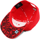 TOP LEVEL : HUSTLE | HU$TLE Dollar Bills Embroidery with Cotton Patch Design Snapback Cap