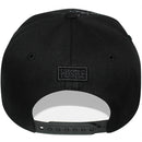 TOP LEVEL : HUSTLE | Front-raised Verbiage with Crack Details Design Snapback Cap