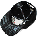 TOP LEVEL : HUSTLE | Front-raised Verbiage with Crack Details Design Snapback Cap