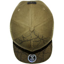 TOP LEVEL : HUSTLE | All-over Marble Print Design Snapback Cap