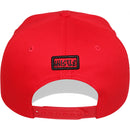 TOP LEVEL : HUSTLE | Front-raised Verbiage & Dripping Ink Print Design Snapback Cap