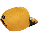 TOP LEVEL : HUSTLE | Front-raised Verbiage & Dripping Ink Print Design Snapback Cap