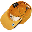 TOP LEVEL : HUSTLE | Front-raised Verbiage & Dripping Ink Print Design Snapback Cap