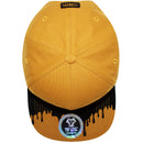 TOP LEVEL : HUSTLE | Front-raised Verbiage & Dripping Ink Print Design Snapback Cap