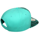 TOP LEVEL : HUSTLE | Cool Bear with All-over Newspaper Print Design Snapback Cap