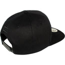 TOP LEVEL : HUSTLE | Front-raised Verbiage Embroidery with Felt Patch Design Snapback Cap