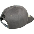 TOP LEVEL : HUSTLE | Front-raised Verbiage Embroidery with Felt Patch Design Snapback Cap