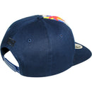 TOP LEVEL : HUSTLE | Front Raised Hustle Verbiage Embroidery with Cartoon Sublimation Design Snapback Cap