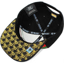TOP LEVEL : KING | Crown Embroidery with Cotton Patch Design Snapback Cap