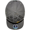 TOP LEVEL : KING | Front-raised Verbiage with Crown Design Snapback Cap