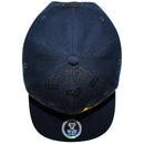 TOP LEVEL : KING | Front-raised Verbiage with Crown Design Snapback Cap