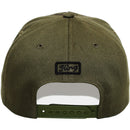 TOP LEVEL : KING | Front-raised Verbiage with Crown Design Snapback Cap