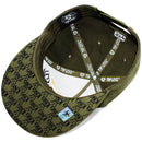 TOP LEVEL : KING | Front-raised Verbiage with Crown Design Snapback Cap