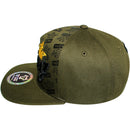 TOP LEVEL : KING | Front-raised Verbiage with Crown Design Snapback Cap