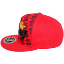 TOP LEVEL : KING | Front-raised Verbiage with Crown Design Snapback Cap