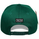 TOP LEVEL : KING | Verbiage Design with Reflective Fabric Patch Design Snapback Cap