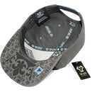 TOP LEVEL : KING | Verbiage Design with Reflective Fabric Patch Design Snapback Cap