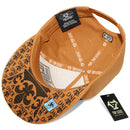 TOP LEVEL : KING | Verbiage Design with Reflective Fabric Patch Design Snapback Cap