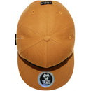 TOP LEVEL : KING | Verbiage Design with Reflective Fabric Patch Design Snapback Cap