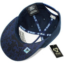 TOP LEVEL : KING | Verbiage Design with Reflective Fabric Patch Design Snapback Cap