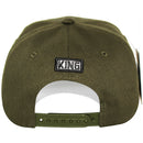 TOP LEVEL : KING | Verbiage Design with Reflective Fabric Patch Design Snapback Cap