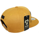 TOP LEVEL : KING | Verbiage Design with Reflective Fabric Patch Design Snapback Cap