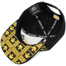 TOP LEVEL : KING | Gold Crown Design Snapback Cap
