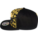 TOP LEVEL : KING | Gold Crown Design Snapback Cap